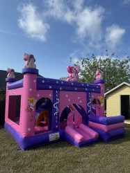 Pink 4 in 1 princess castle